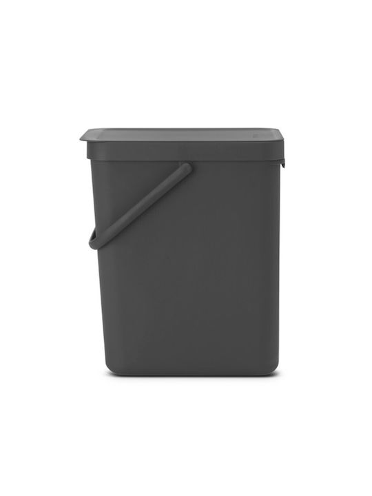 Brabantia Sort Waste Bin 25lt Gray
