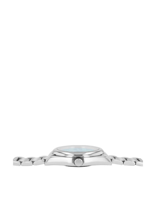 Just Watch Men's Watch Battery with Silver Metal Bracelet