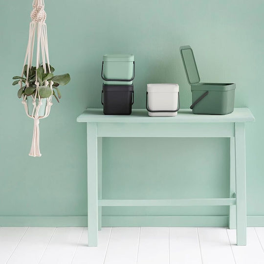 Brabantia Brabantia Mülleimer Sort & Go Kunststoff Hellgrau 6lt