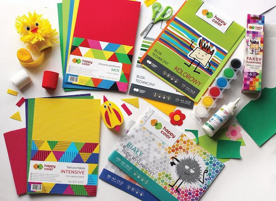 Happy Color Decorative Crafting Surface Paper 1pcs