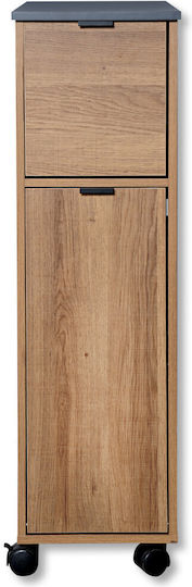 Kesper Τρόλεϊ Κουζίνας Ξύλινο 4 Θέσεων Καφέ 60x25x86cm