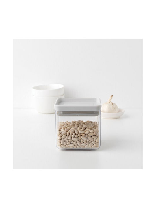Brabantia Vase General Use with Lid Plastic White 700ml