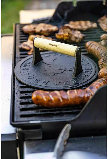 KING Hoff KING Hoff Verschiedene Kochutensilien Burger-/Fleischpresse aus Hölzernes