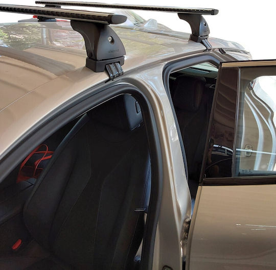 Nordrive Kit Car Roof Bars Aluminum Legs Nordrive Silenzio DS4 2021+ 2 Pieces Mb.Ds4.01
