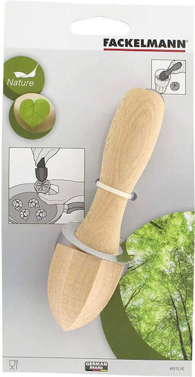 Fackelmann Wooden Beech Hand Lemon Juicer 15cm