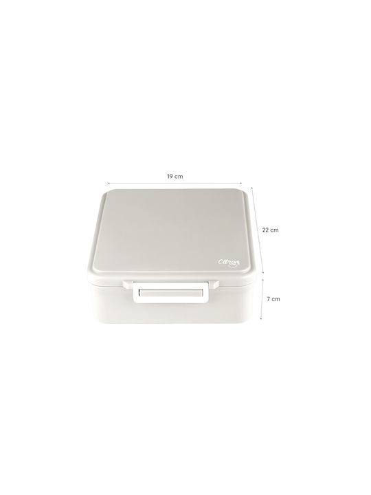 Citron Lunchbox Isolierte Lunchbox Kunststoff Gelb 1900ml 1Stück