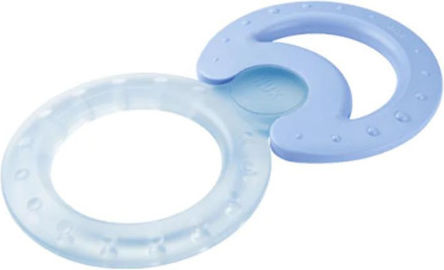 Nuk Μασητικός Κρίκος Οδοντοφυΐας με Gel από Πλαστικό για 3 m+ 2τμχ