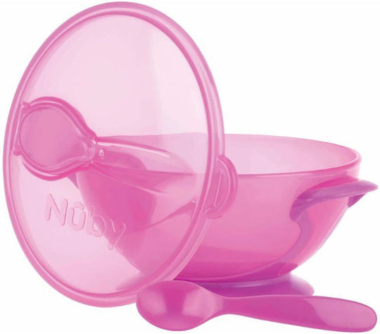 Nuby Kinder-Schüssel aus Kunststoff Rosa