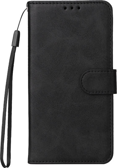 Huawei Wallet Δερματίνης Μαύρο (Huawei Nova Y61)