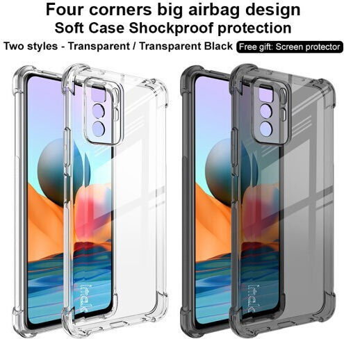 Imak Shockproof Back Cover Σιλικόνης Διάφανο (Poco X3 GT)