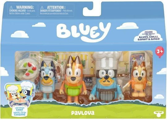 Bluey Jucărie Miniaturală Bluey Pentru 3+ Ani