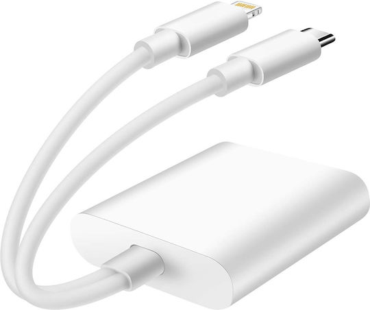 Linq Sd Micro-sd Card Reader To Usb-c Lightning 480mbps White