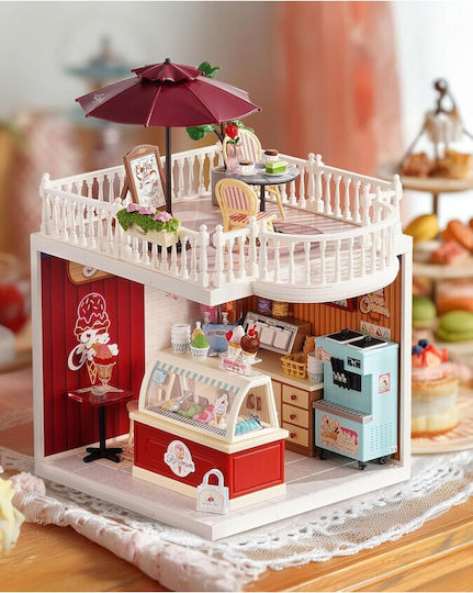 Rolife Wooden Construction Toy Robotime Chic Cafe Terrace for Children Aged 14+