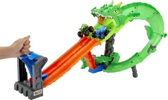 Hot Wheels Dragon Track 1:64 Monster Truck For Ages 3+