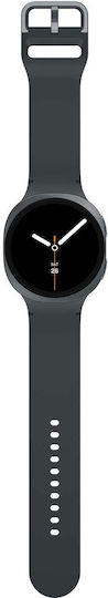 Samsung Galaxy Watch8 Aluminium 44mm Waterproof with Heart Rate Monitor (Dark Gray)