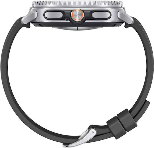 Samsung Galaxy Watch8 Classic Stainless Steel 46mm Waterproof with eSIM and Heart Rate Monitor (Black)
