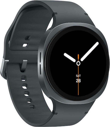 Samsung Galaxy Watch8 Aluminium 44mm Waterproof with Heart Rate Monitor (Dark Gray)