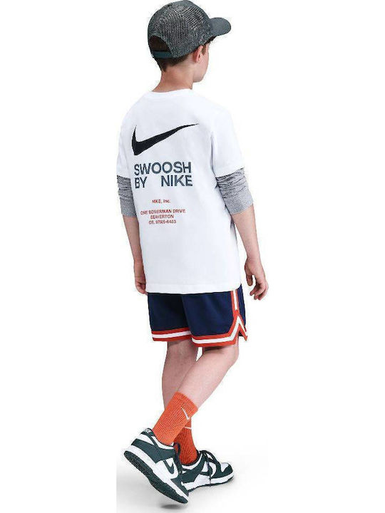 Детска тениска White / Black SPORTSWEAR