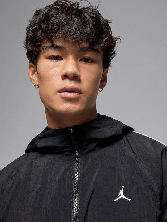 Classic Athletic Jacket Black / White