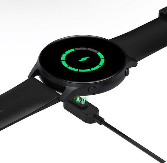Brățară Fitness Smartwatch Idealstore Slimesport36 Multisport Obiectiv Pași Ritm Cardiac Calorii Arse Analiză Somn Notificări Negru
