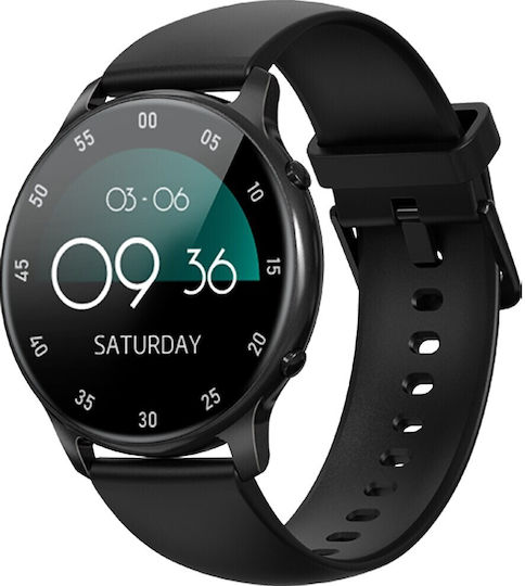 Brățară Fitness Smartwatch Idealstore Slimesport36 Multisport Obiectiv Pași Ritm Cardiac Calorii Arse Analiză Somn Notificări Negru