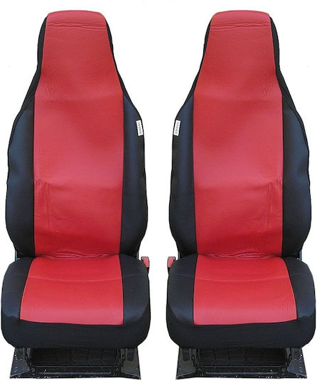 Кожени Калъфи За Автомобилни Седалки Предни Седалки Toyota Aygo Citroen C1 Peugeot 107 Vw Up Seat Mii Skoda Citigo 1+1