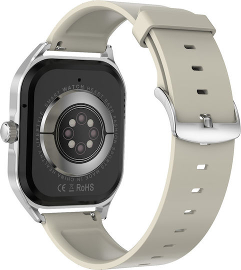 Aluminiu Smartwatch (Argintiu)