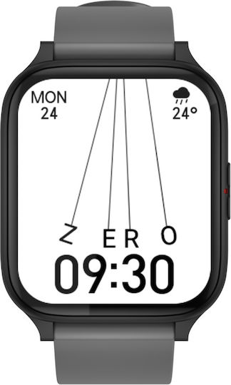 MostWanted FiT Aluminiu Smartwatch (Gri)