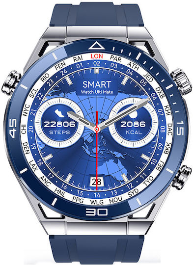 Aluminiu Smartwatch (Argintiu)