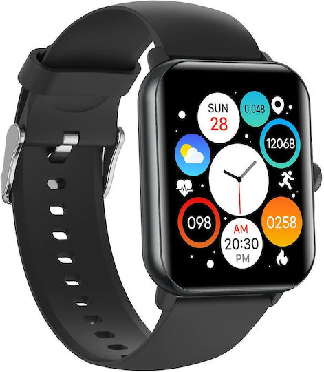 Nexus FiT Aluminiu Smartwatch (Negru)