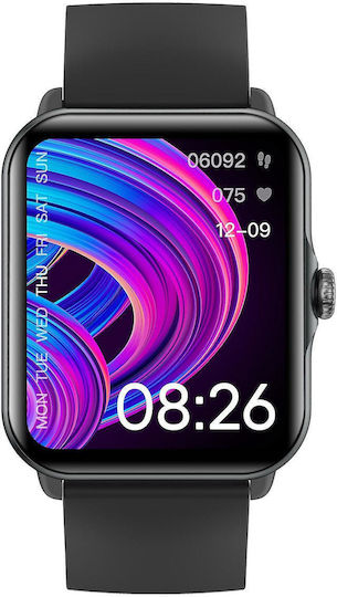 Nexus FiT Aluminiu Smartwatch (Negru)
