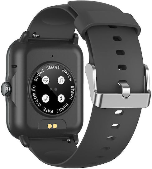 Nexus FiT Aluminiu Smartwatch (Negru)