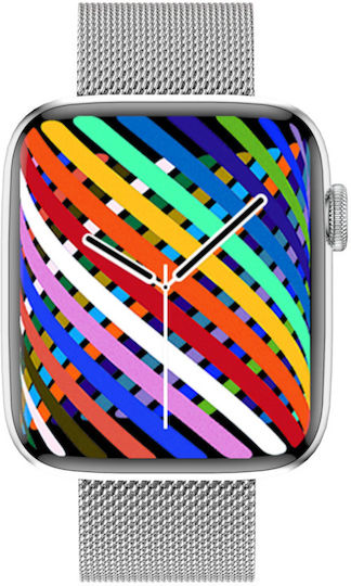 WearPro FiT Aluminiu Smartwatch (Argintiu)