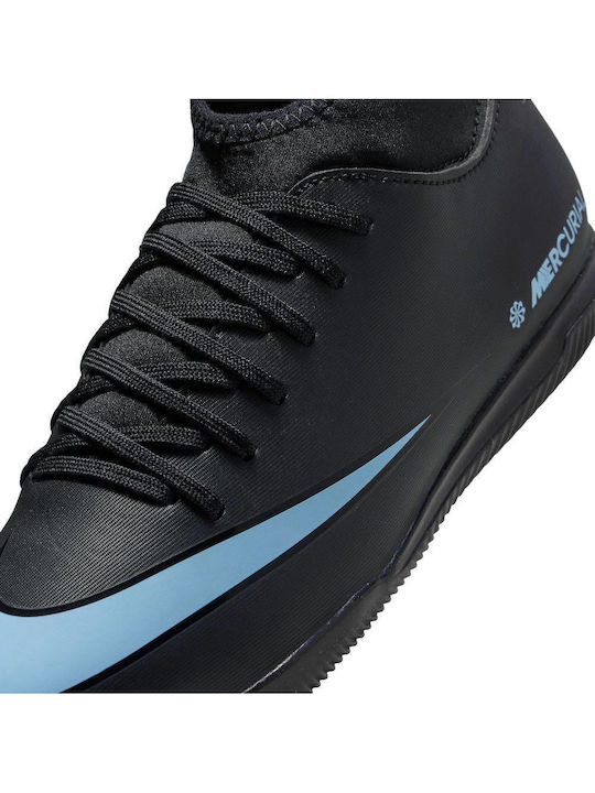 Jr Mercurial Superfly 10 Club IC Kids Indoor Soccer Cleats Black