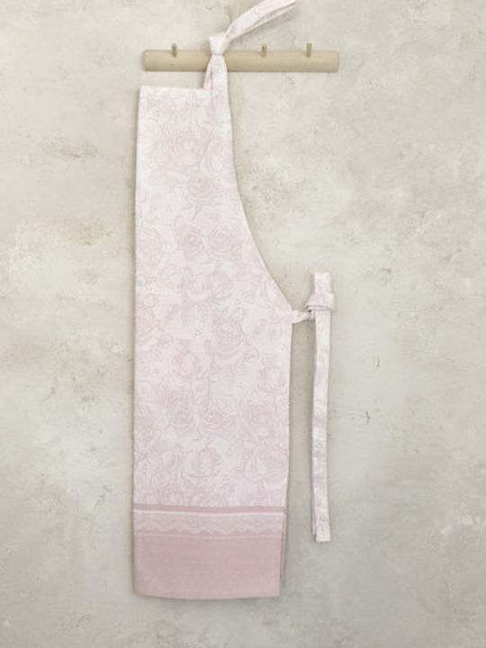 Nima Roses Küchenschürze Rosa 90x60cm 33014 1Stück