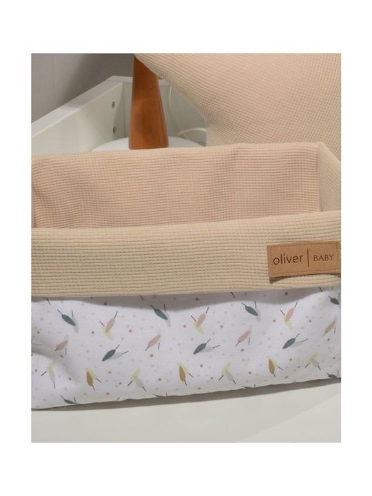 Baby Oliver Nursery Storage Basket Beige