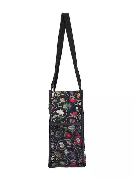 Jacobean Γυναικεία Τσάντα Shopper Ώμου Πολύχρωμη