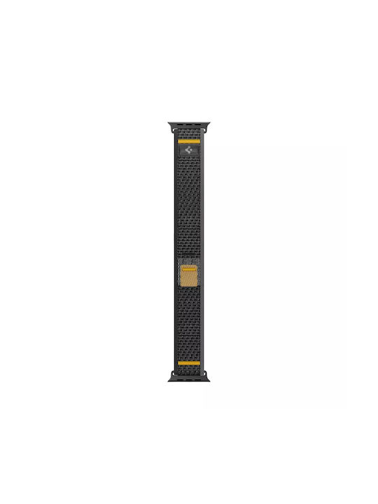 Spigen Athlex Air Armband Stoff Schwarz (Apple Watch 44/45/46mm/Ultra 49mm)