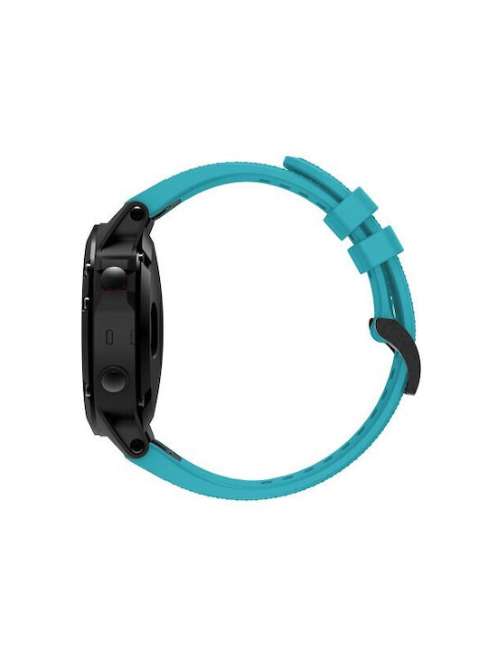 Buckle Λουράκι Σιλικόνης Μαύρο (Garmin Fenix 5)