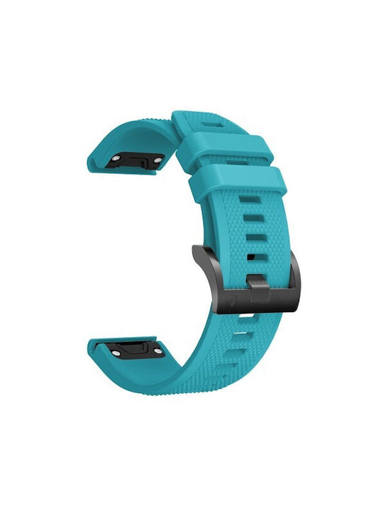 Buckle Λουράκι Σιλικόνης Μαύρο (Garmin Fenix 5)