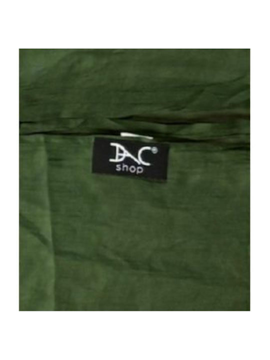 Solid Women's Scarf 25vm Olive Green 180 X 95 Cm