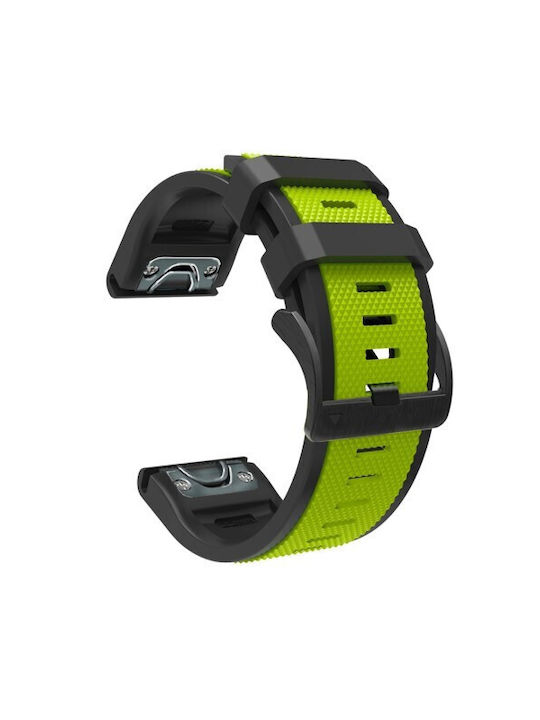 Strap Lime / Black (Fenix 3 / 5X / 5X Plus / 6X / 6X Pro / 7X / 7X Pro / 8 (51mm))