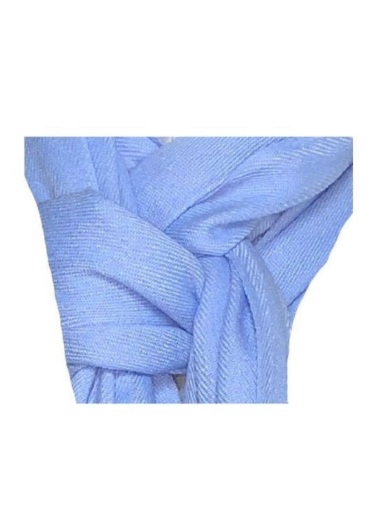 Cashmere Scarf Blue 180x70 Cm
