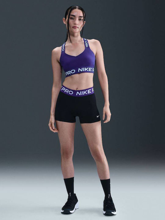 Dri-Fit Women's Sports Bra Purple / White