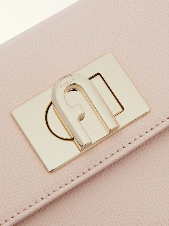 Leather Women's Bag Shoulder Nude
