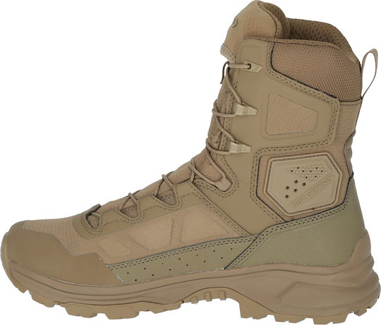 Aku Cizme Militare Tactical Impermeabile Cu Membrană Gore-Tex Din Piele Maro