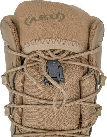 Aku Cizme Militare Tactical Impermeabile Cu Membrană Gore-Tex Din Piele Maro