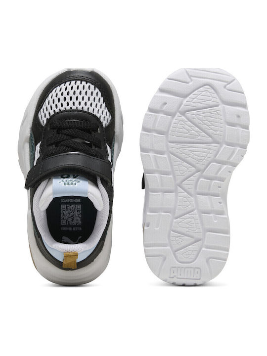 Trinity Kinder Sneakers mit Klettverschluss Schwarz