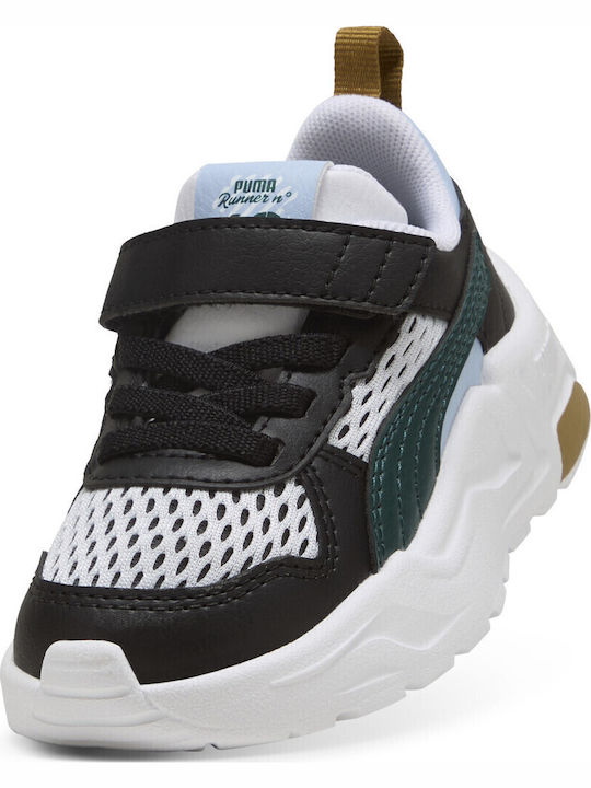 Trinity Kinder Sneakers mit Klettverschluss Schwarz