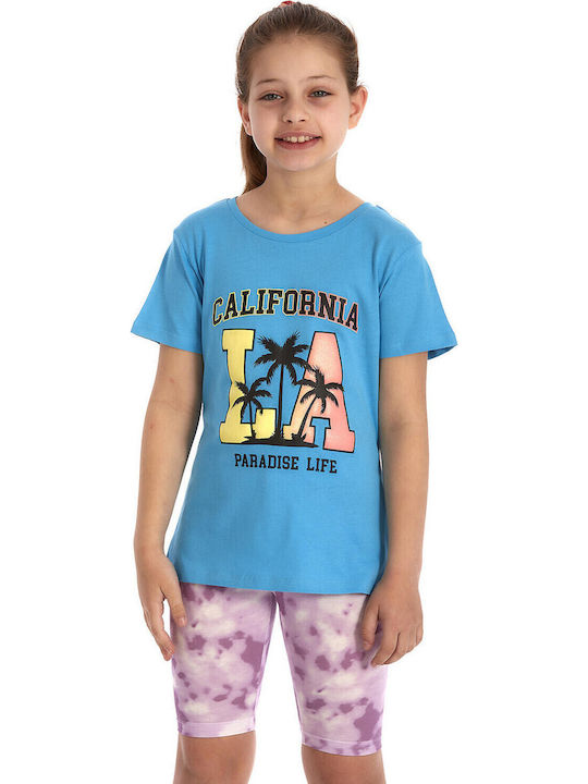 Παιδικό T-shirt Γαλάζιο